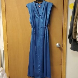 Not vince camuto blue midi dress